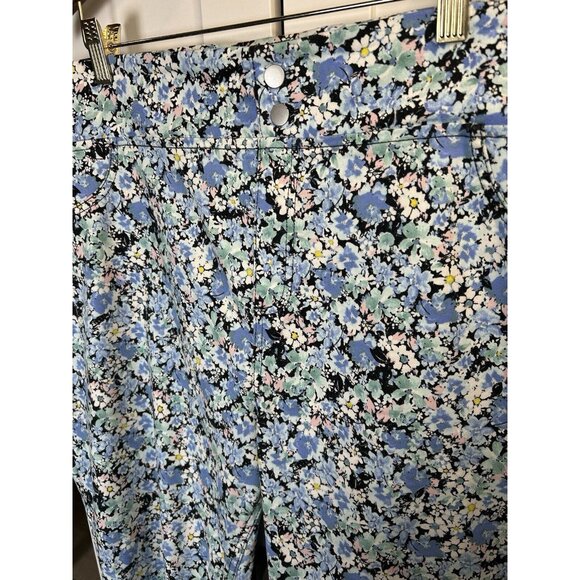 Terra & Sky Women Plus Size Super Soft Jegging Ditsy Floral 2X(20W-22W)‎ Skinny - Picture 9 of 10